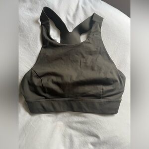 Lululemon olive colored sports bra